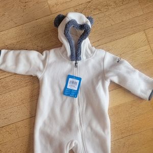 Columbia onesie tiny bear